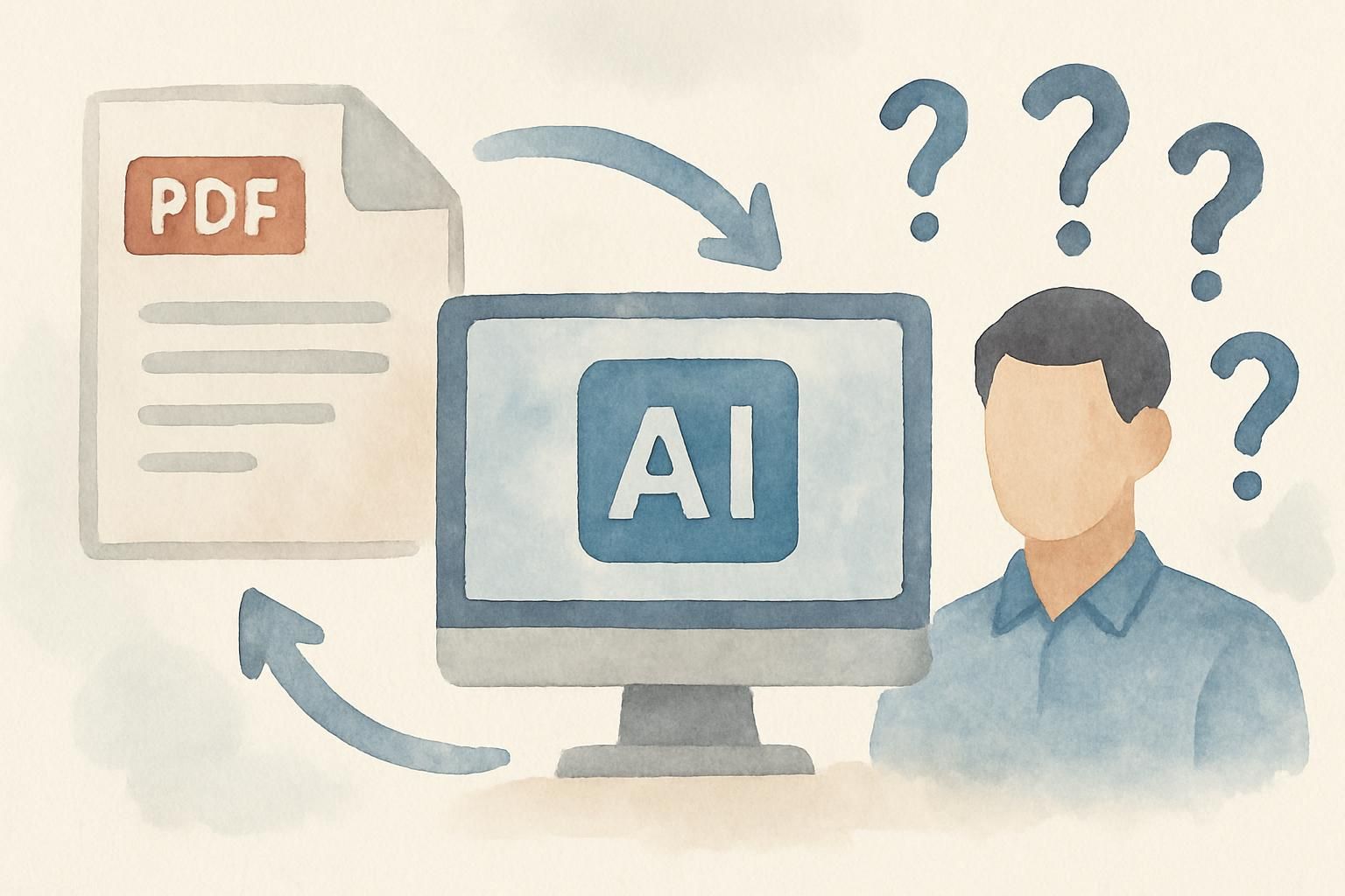 How AI Generates Quiz Questions From a PDF